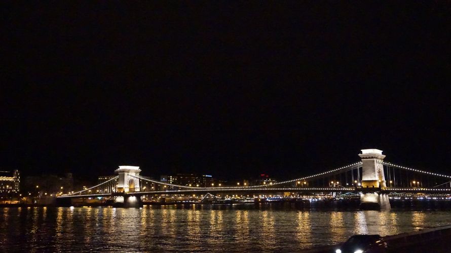 Chain Bridge in Budapest布達佩斯鎖鏈橋(塞切尼鏈橋)