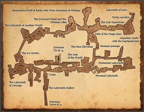 地下迷宮地圖
