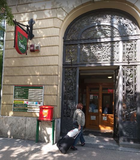 Post office in Budapest