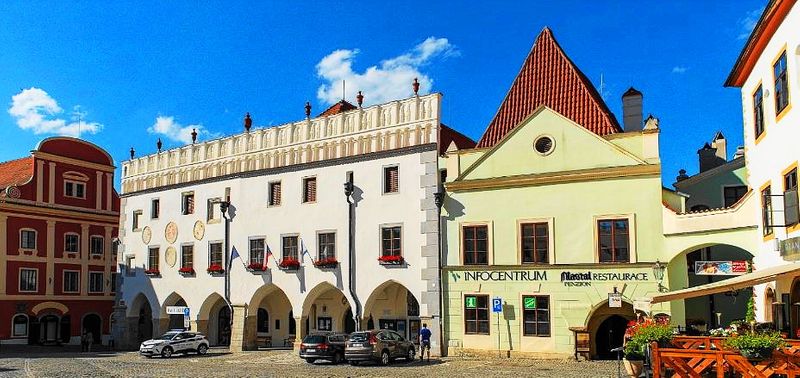 Český Krumlov小鎮-遊客中心