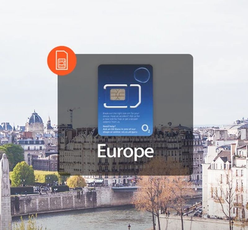 歐洲跨國網卡(SIM)-O2