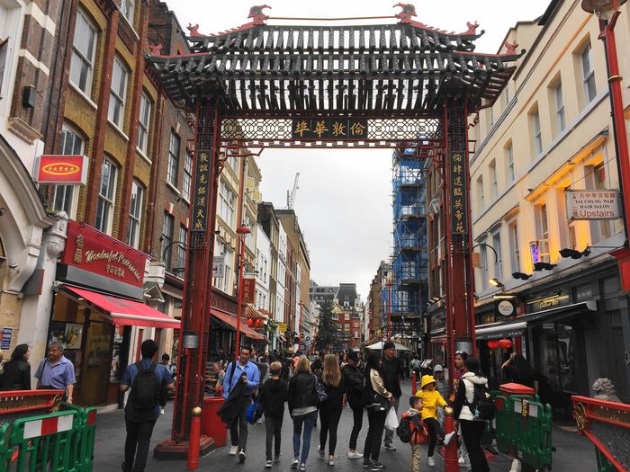倫敦中國城ChinaTown London，街道乾淨食物算好吃，想念亞洲味道的你記得來。