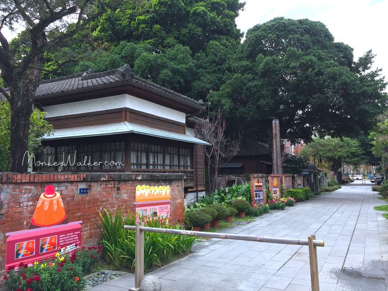 台中文學館滿滿的日本風情，這裡很有歷史氛圍，旁邊就是第五市場。