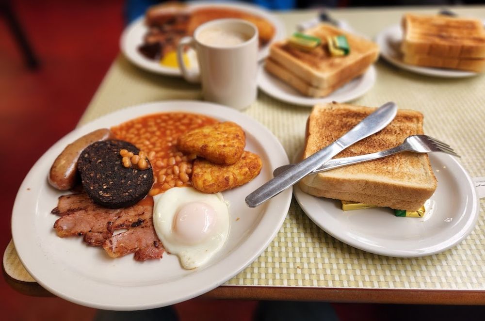 英式早餐是來到倫敦必須品嚐的美食之一。