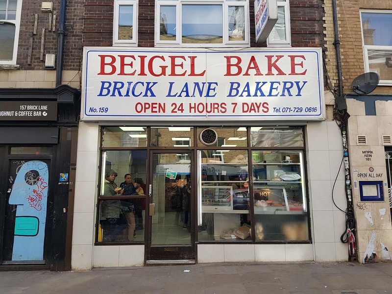 東倫敦紅磚巷貝果店 Beigel Bake Brick Lane Bakery。