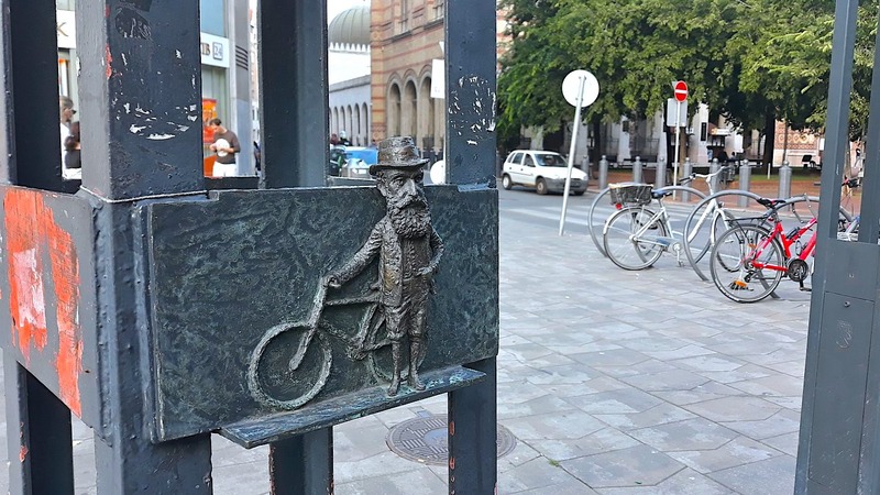 布達佩斯迷你雕像：赫茨爾．蒂瓦達爾