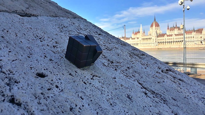 布達佩斯迷你雕像：魔術方塊