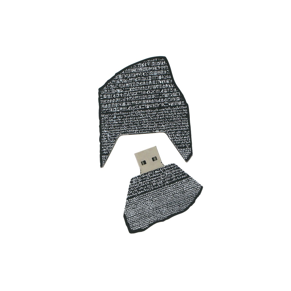 大英博物館內的紀念品商店，帶走你喜歡的文物，這是Rosetta Stone USB Stick(羅塞塔石碑USB)。